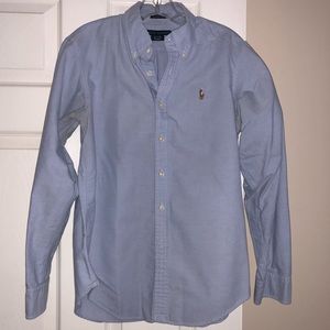 Ralph Lauren Classic Blue Oxford